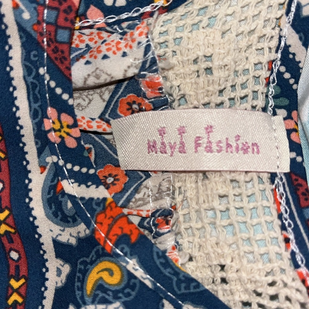 Colorful Geometric Patterned Shirt - Picture 2 of 2